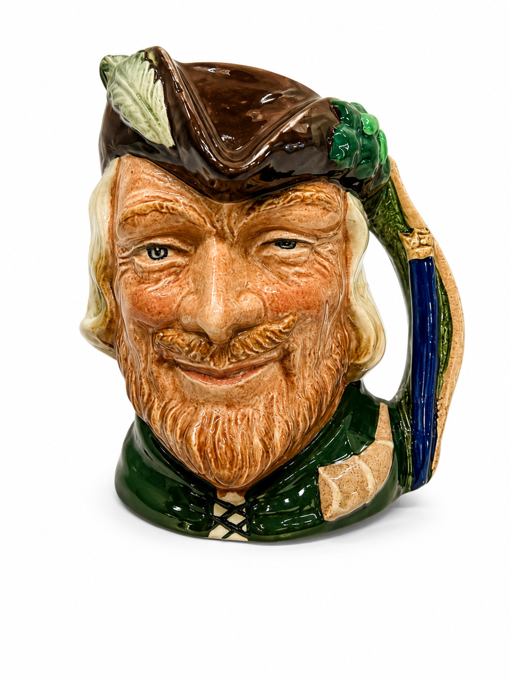 Royal Doulton Robin Hood D6534 Character Toby Jug Pitcher Mug England 1959